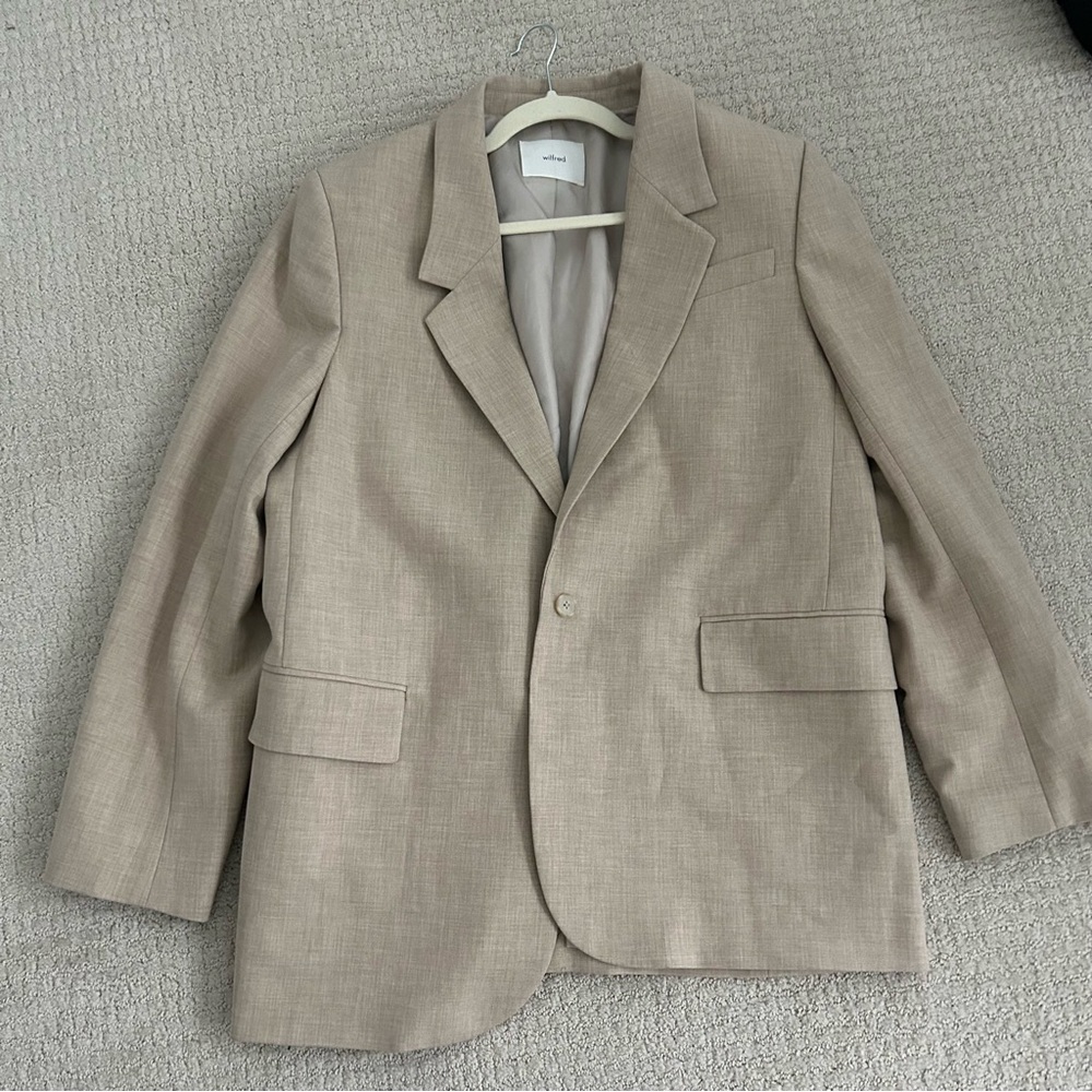 aritzia wilfred generation blazer